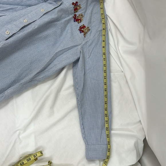 Vintage Solutions Original Embroidered Cat & Presents Button Up Shirt Size Med - Picture 10 of 11